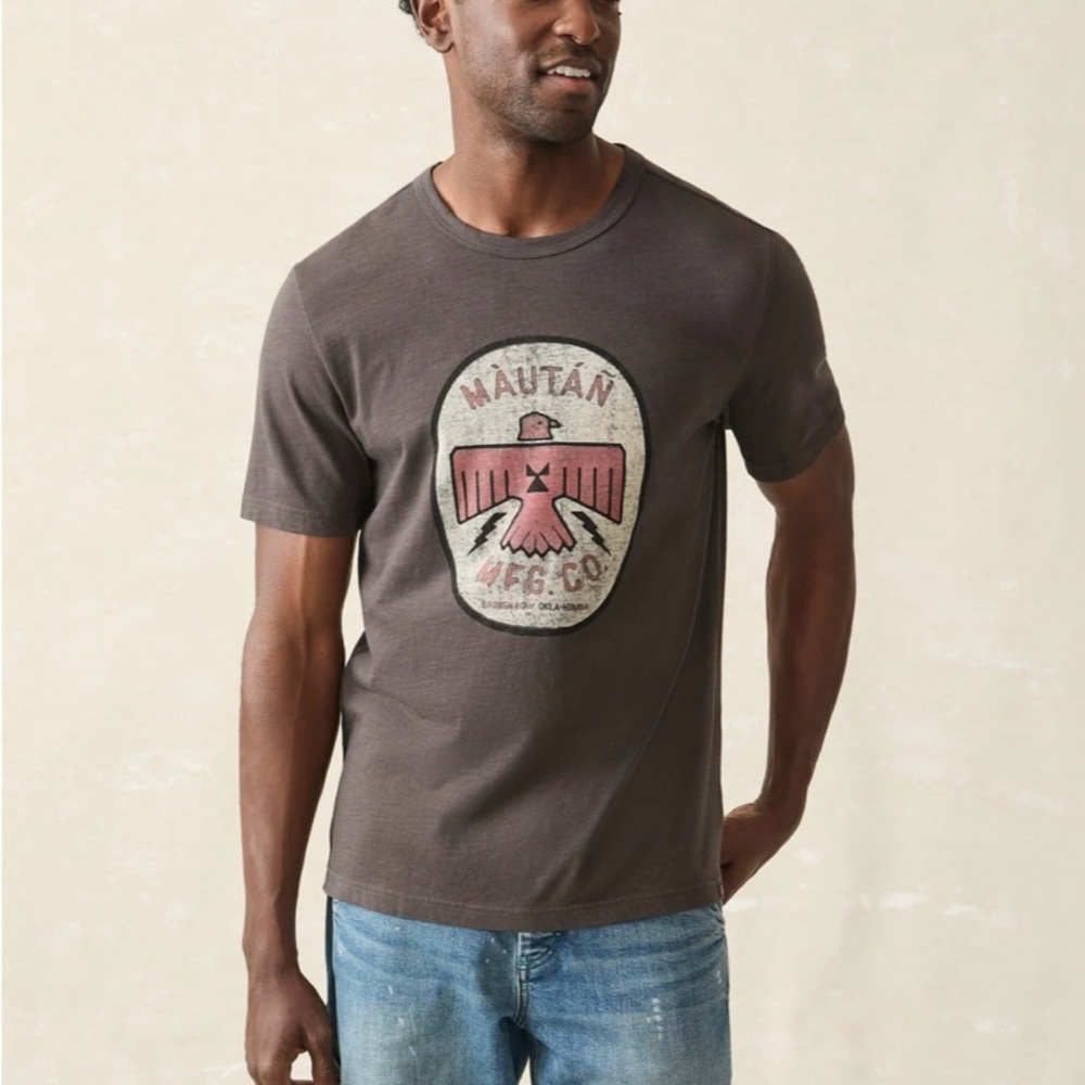 Men’s Faherty T-shirt- design inspired by Stephen Paul Judd.